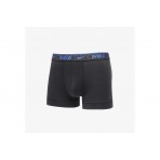 Nike Everyday Cotton Stretch Ανδρικά Boxer Εσώρουχα Μαύρα 3 Τεμάχια