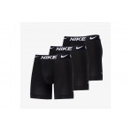 Nike Dri-FΙΤ Essential Micro Ανδρικά Boxer Εσώρουχα Μαύρα 3 Τεμάχια