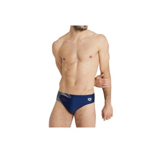 Arena Men S Swim Briefs Graphic Ανδρικό Μαγιό Σλιπ (005328700)