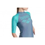 Arena Rash Vest Γυναικεία Κοντομάνικη Αντηλιακή Μπλούζα