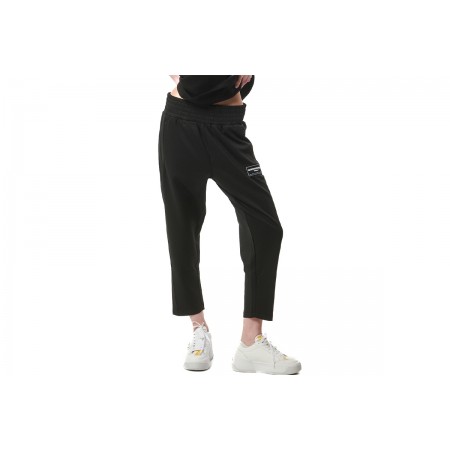 Body Action Tech Fleece Cropped Track Γυναικείο Παντελόνι Φόρμας