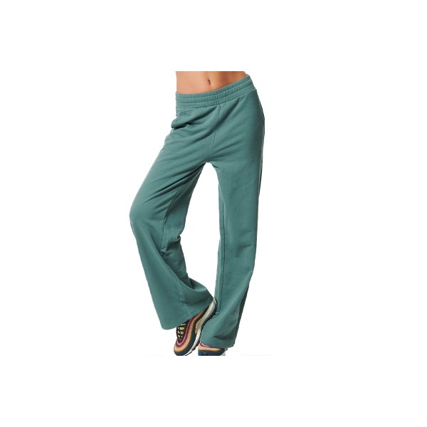 Body Action Wide-Leg Παντελόνι Φόρμας Γυναικείο (021447 PINE GREEN-07B)