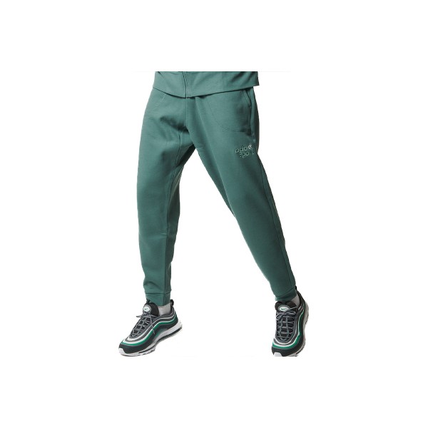 Body Action Lounge Fleece Παντελόνι Φόρμας Ανδρικό (023436 PINE GREEN-07B)