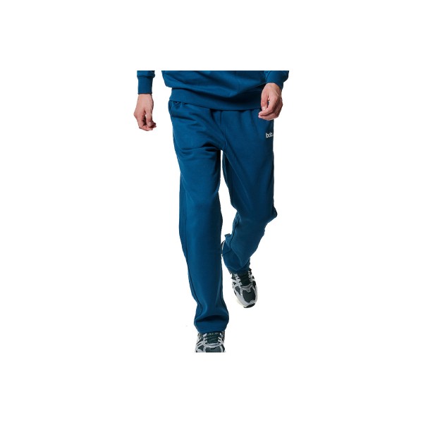 Body Action Fleece Open Leg Παντελόνι Φόρμας Ανδρικό (023439 COBALT BLUE-04B)