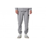 Body Action Sport Gym Tech Fleece Ανδρικό Παντελόνι Φόρμας Γκρι