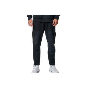 Body Action Mens Gymtech Tracksuit Bottoms Παντελόνι Cargo Ανδρικό (023441 BLACK-01)