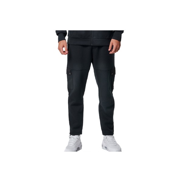 Body Action Gymtech Tracksuit Bottoms Παντελόνι Φόρμας Ανδρικό (023441 BLACK-01)