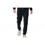 Body Action Cotton Terry Tracksuit Ανδρικό Παντελόνι Φόρμας Μαύρο