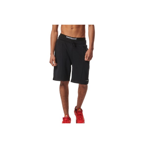 Body Action Athleisure Βερμούδα Αθλητική Ανδρική (033418 BLACK-01)