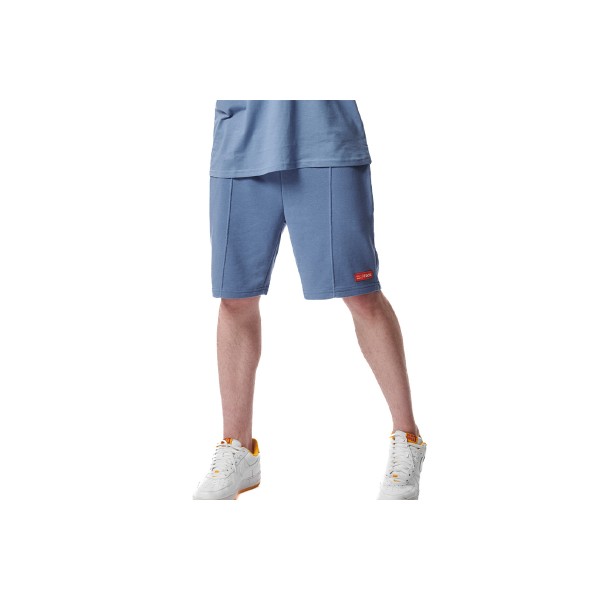 Body Action Athleisure Style Βερμούδα Αθλητική Ανδρική (033418 RIVIERA BLUE-04I)