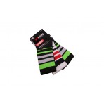 X-Code 3 Pairs Smartech Crew Κάλτσες Ψηλές (04700 BLACK-WHITE-MULTI)