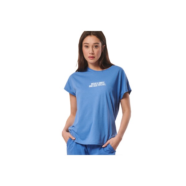 Body Action T-Shirt Γυναικείο (051421 RIVIERA BLUE-04I)