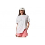 Body Action Oversized Fit Γυναικείο Κοντομάνικο T-Shirt Λευκό