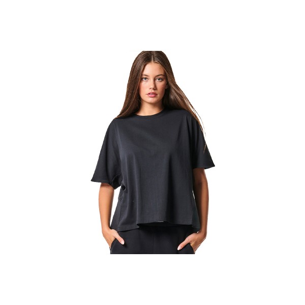 Body Action Womens Cotton-Jersey T-Shirt Γυναικείο (051432 BLACK-01)