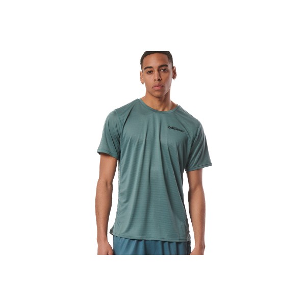 Body Action Training Active T-Shirt Ανδρικό (053430 PINE GREEN-07B)