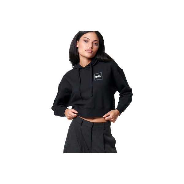 Body Action Womens Cropped Hoodie Γυναικείο (061427 BLACK-01)