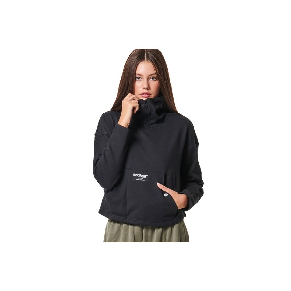 Body Action Oversized Hoodie Γυναικείο (061434 BLACK-01)