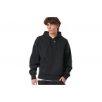 Body Action Mens Lounge Fleece Ανδρικό Φούτερ Με Κουκούλα Μαύρο