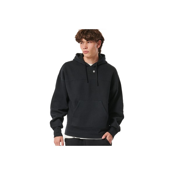 Body Action Lounge Fleece Hoodie Ανδρικό (063416 BLACK-01)