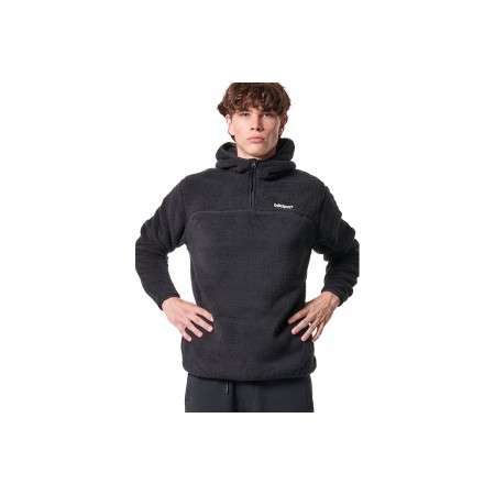 Body Action Men S Half-Zip Sherpa-Fleece Hoodie Ανδρικό 