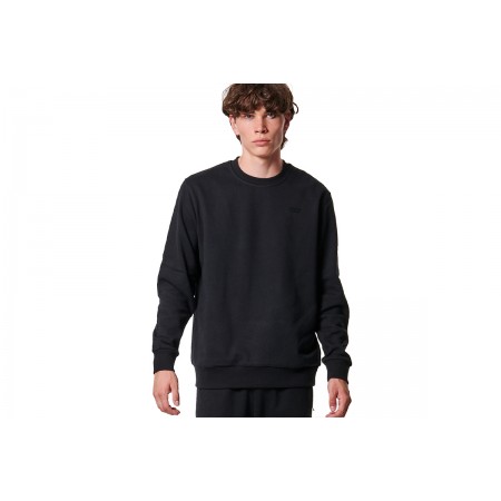 Body Action Fleece Crewneck Μπλούζα Με Λαιμόκοψη Ανδρική 