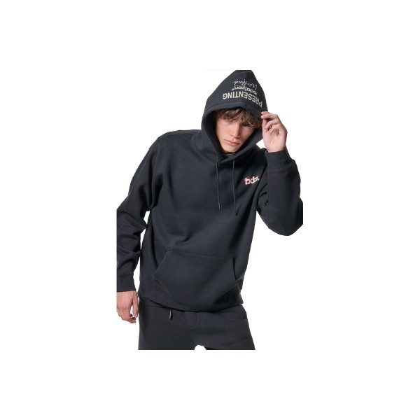 Body Action Hoodie Ανδρικό (063421 BLACK-01)