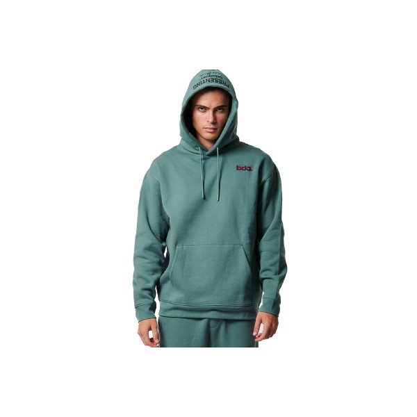 Body Action Hoodie Ανδρικό (063421 PINE GREEN-07B)