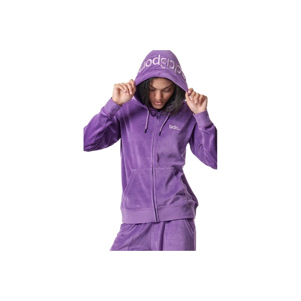 Body Action Velour Ζακέτα Βελουτέ Γυναικεία (071417 PURPLE SAPPHIRE-13)