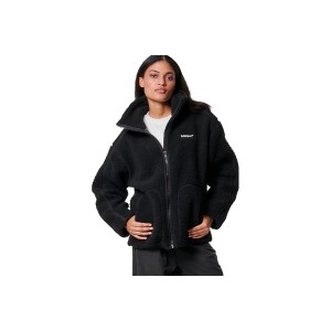 Body Action Zip Through Ζακέτα Sherpa Γυναικεία (071420 BLACK-01)