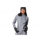 Body Action Fleece Full Zip Γυναικεία Ζακέτα Με Κουκούλα Γκρι