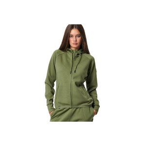 Body Action Womens Sportstyle Tech Ζακέτα Πολυεστερική Γυναι (071422 KHAKI GREEN-07E)