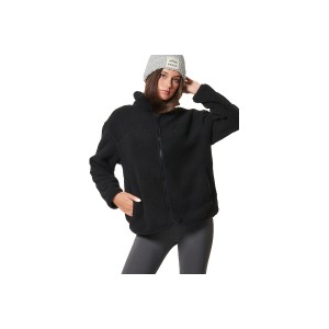 Body Action Ζακέτα Sherpa Γυναικεία (071426 BLACK-01)