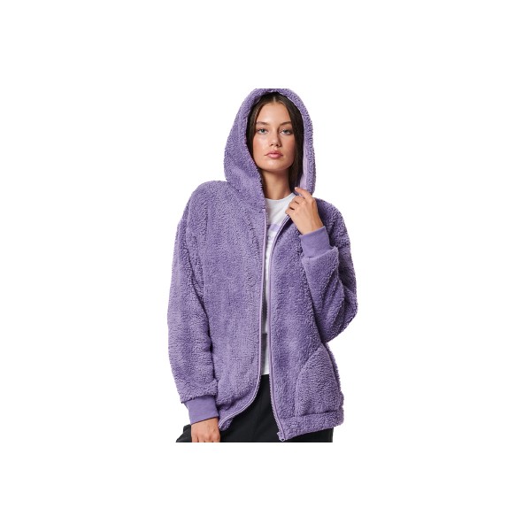 Body Action Full-Zip Ζακέτα Sherpa Γυναικεία (071430 PURPLE HAZE-13A)