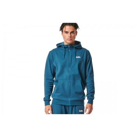 Body Action Fleece Full Zip Ζακέτα Βαμβακερή Ανδρική 