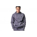 Body Action Fleece Full Zip Ανδρική Ζακέτα Με Κουκούλα