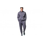 Body Action Fleece Full Zip Ανδρική Ζακέτα Με Κουκούλα