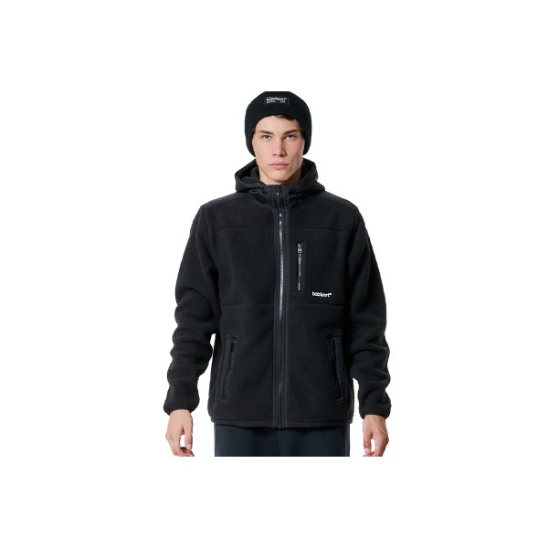 Body Action Μπουφάν Sherpa Ανδρικό (073422 BLACK-01)