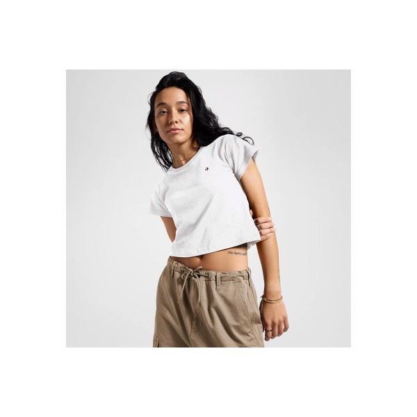 Converse Cropped T-Shirt Γυναικείο (10027252-A01)