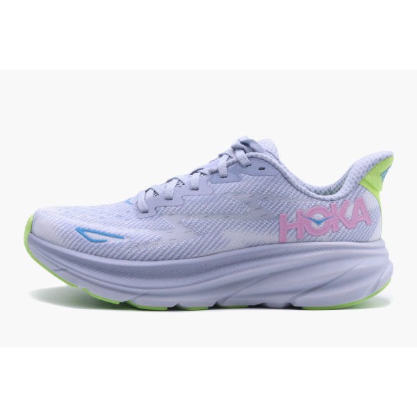 Hoka One One W Clifton 9 Παπούτσια Για Τρέξιμο-Περπάτημα (1127896-GLLS)