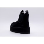 Ugg Neumel Platform Chelsea Γυναικεία Μποτάκια Μαύρα