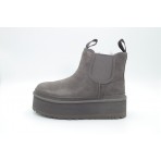 Ugg Neumel Platform Chelsea Γυναικεία Μποτάκια Γκρι