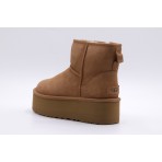 Ugg Classic Mini Platform Γυναικεία Μποτάκια Καφέ