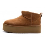 Ugg Classic Ultra Mini Platform Γυναικεία Μποτάκια Καφέ