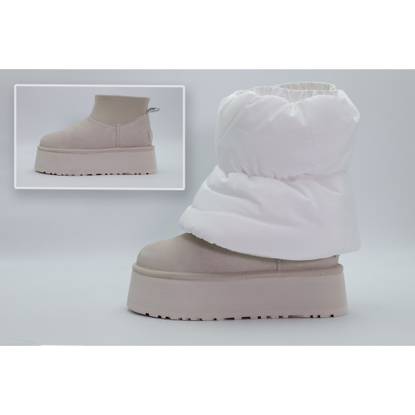 Ugg W Classic Mini Dipper Puffer Μποτάκια Μόδας (1158275 WCRM)