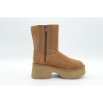 Ugg Classic Twin Seam New Heights Γυναικεία Μποτάκια Καφέ