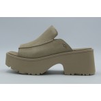 Ugg New Heights Slide Γυναικεία Σανδάλια Μπεζ