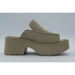 Ugg New Heights Slide Γυναικεία Σανδάλια Μπεζ