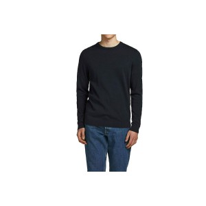 Jack And Jones Jjebasic Knit Crew Neck Noos Μπλούζα Πλεκτή (12137190 NAVY BLAZER)