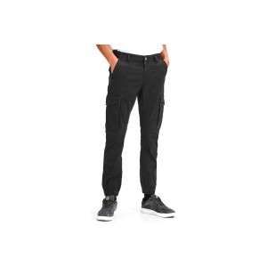 Jack And Jones Jpstpaul Jjflake Akm 542 Παντελόνι Cargo Ανδρικό (12139912 BLACK)