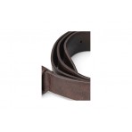 Jack And Jones Jacvictor Leather Belt Noos Ζώνη Casual (12152757 BLACK COFFEE)